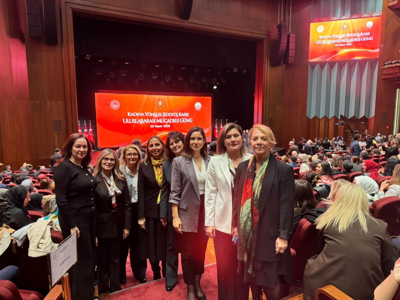 25 Kasım Kadına Yönelik Şiddetle Uluslararası Mücadele Günü programına katılım sağladık. 