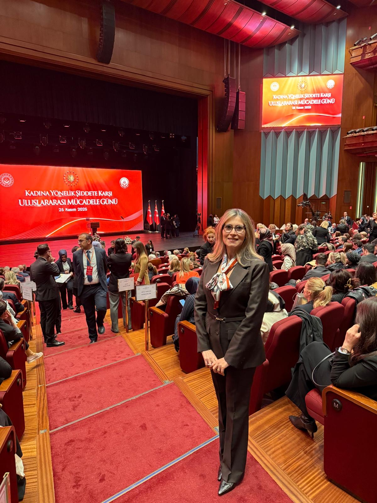 25 Kasım Kadına Yönelik Şiddetle Uluslararası Mücadele Günü programına katılım sağladık. 