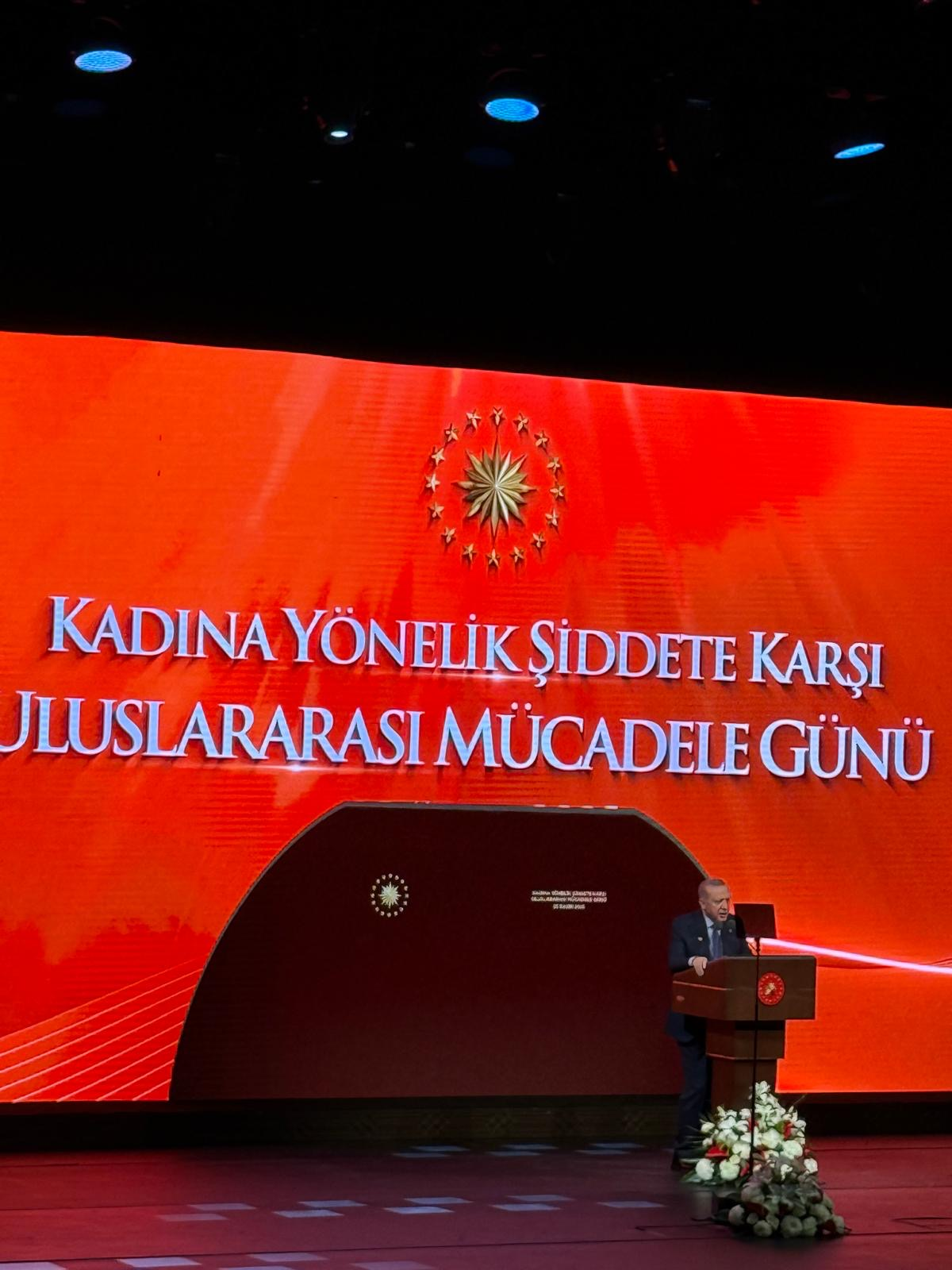 25 Kasım Kadına Yönelik Şiddetle Uluslararası Mücadele Günü programına katılım sağladık. 