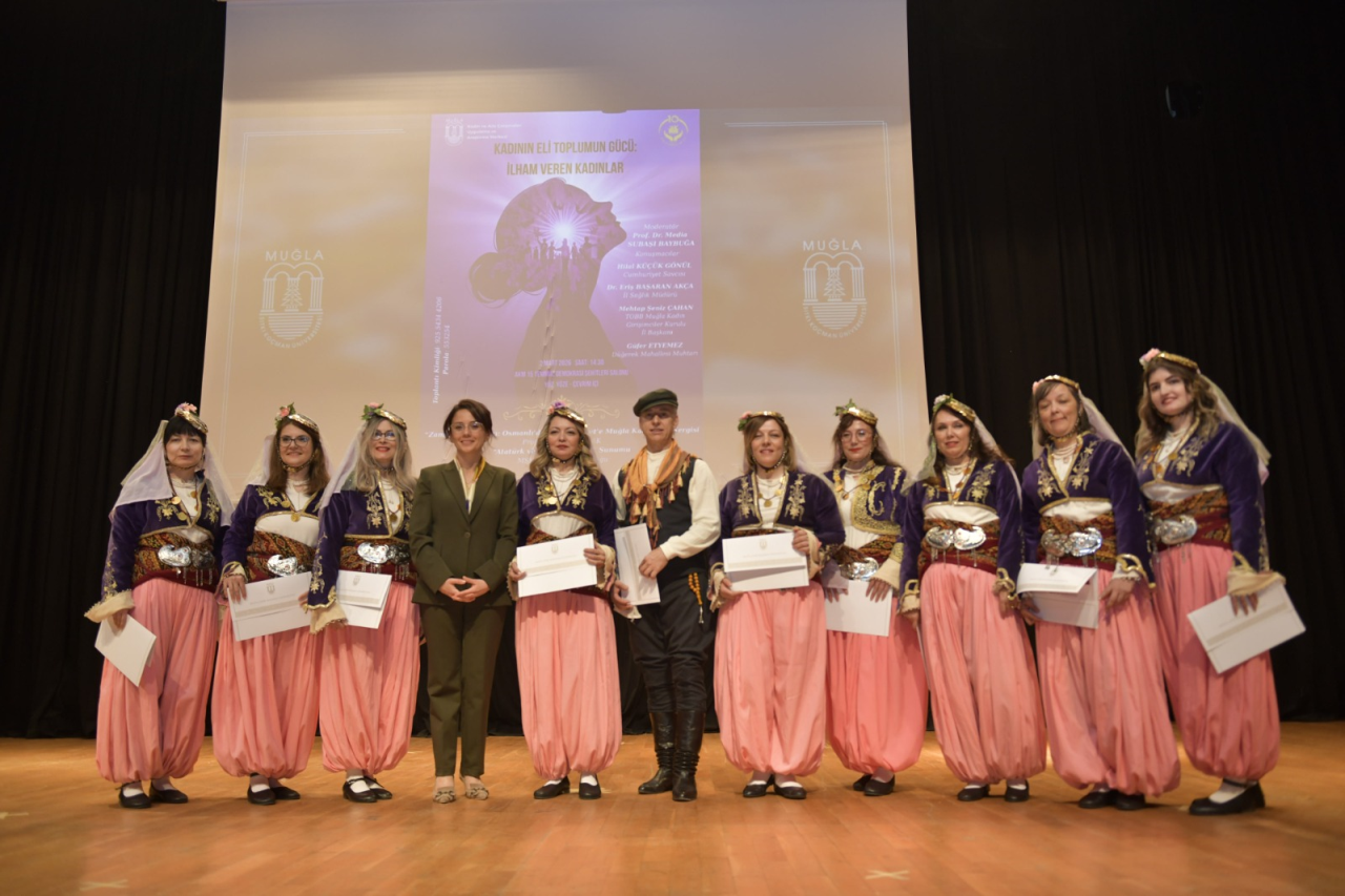 Kadın ve Aile Çalışmaları Uygulama ve Araştırma Merkezi, 8 Mart Dünya Kadınlar Günü kapsamında “Kadının Eli, Toplumun Gücü: İlham Veren Kadınlar” Programı Düzenledi.